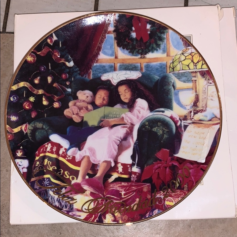 Avon Christmas Plate
